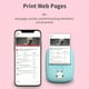 thumbnail image 2 of Mini Impresora Bolsillo Instantanea Sin Tinta Imprime Rondon, 2 of 3