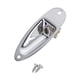 thumbnail image 5 of Placa De Conector Para Guitarra Eléctrica DIY, Placa De Salida Para Guitarra, Conector De Salida Para Guitarra Cargado, Color Plata, 5 of 5