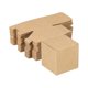 thumbnail image 1 of Cajas de Cartón de Papel Caja de Regalo Marrón 2x2x2 Pulgadas para Envolver Regalos 15 Piezas, 1 of 6
