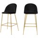 thumbnail image 2 of Taburete Maya Grey Velvet de 66cm negro: Confort| Estilo ️ negro, 2 of 5