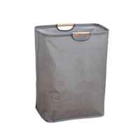 Bothyi - Cesta De Almacenamiento Para Armario, Cesta Grande Plegable Para La Colada, Para Apartamentos, Dormitorio, Gris