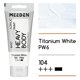 thumbnail image 2 of Pintura acrílica MEEDEN Blanco titanio 100 ml – Pack de 2, 2 of 6