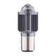 thumbnail image 5 of Bombillas LED para delanteros de motocicleta con lente, DC/ 12-80V 30W cesorios 1080LM Luz brillante, Faro delantero superbrillante mejorado BA20D Blanco, 5 of 5
