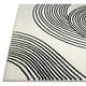 thumbnail image 5 of Alfombra Abani Nuevo, color crema y negro con forma de espiral, 240 x 300 cm, color beige, 5 of 8
