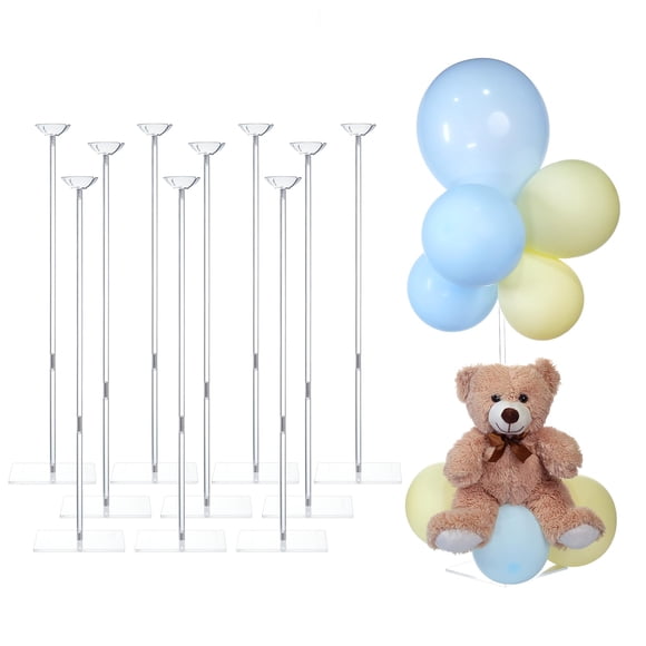 Soporte para Globos TEKXYZ Acrílico Ajustable 40-80 cm Juego de 10