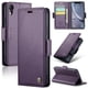 thumbnail image 1 of CaseMe tipo cartera iPhone XR con cierre magnético, RFID, tarjetero, soporte, carga inalámbrica, 1 of 5