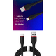 thumbnail image 2 of Cable USB tipo c 6a 1m carga rápida y transferencia #6, 2 of 3