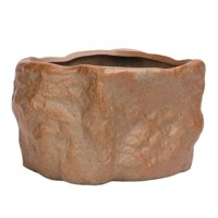 Ioensy - Soportes De Plantas Con Forma De Piedra De Maceta Suculenta De Cerámica Para Festivales De Bodas Estilo Interior B Y Grande