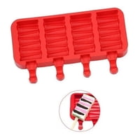 Genérico - Moldes De Silicona Para Helados Molde Paletas Helado Mini