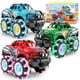 thumbnail image 1 of Juguete Monster Truck Vroomix Vroomix, paquete de 3 con ruedas LED para niños, 1 of 7