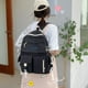 thumbnail image 3 of Trendy Girls Canvas Shoulders School Bags Fashion Student High Capacity Waterproof College Backpack Boy Travel Book Bag, 3 of 3