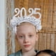 thumbnail image 2 of 2 diademas para fiesta de Año Nuevo 2025 con purpurina dorada. Tocado festivo para fiestas de Nochevieja., 2 of 5