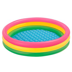 Piscina Inflable 3 Aros 3 Colores 1.47M X 33Cm Intex