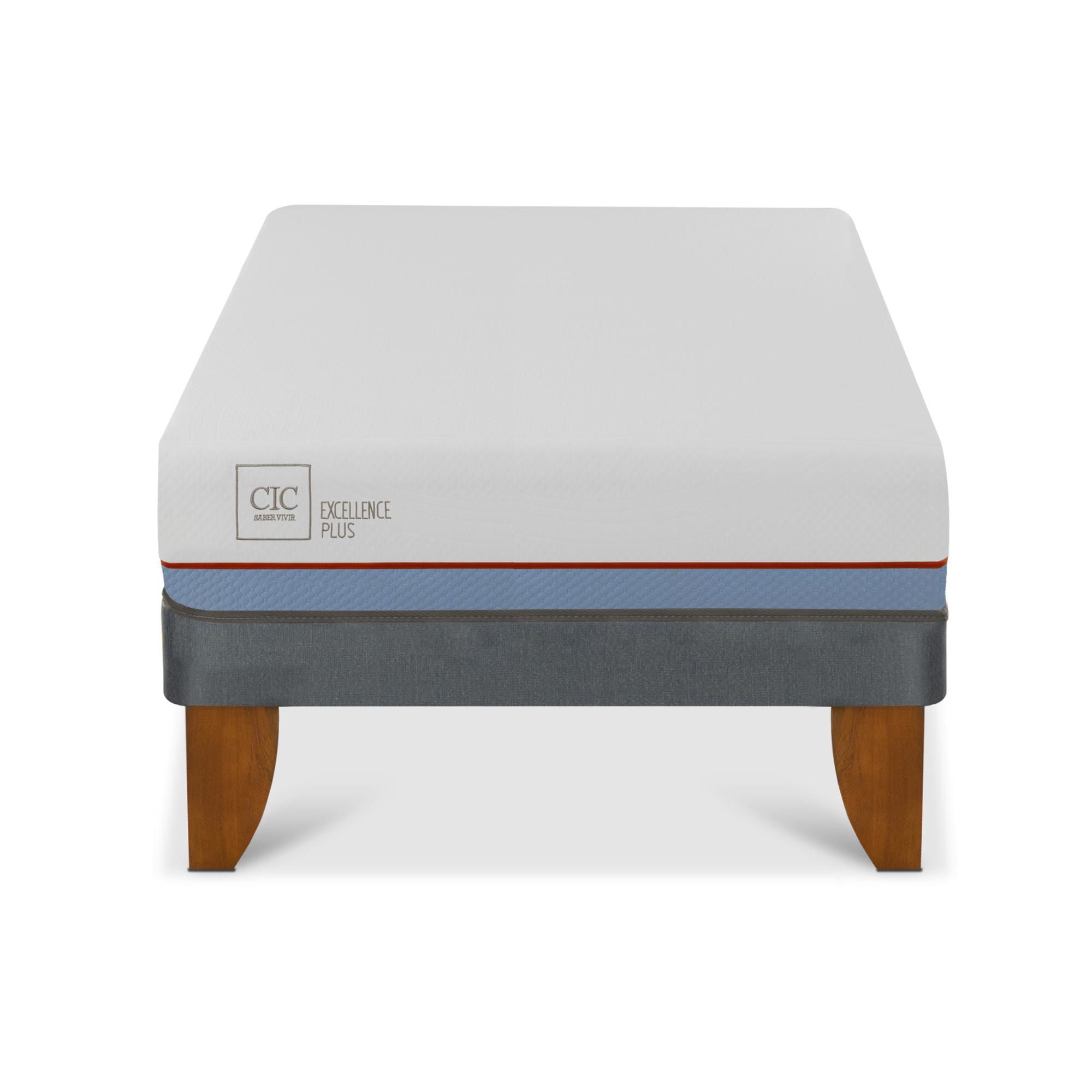 Cama Europea Excellence Plus 1.5 Plaza Base Normal