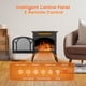 thumbnail image 2 of Estufa eléctrica para chimenea eléctrica, calentamiento rápido, 1500 W, 2 of 6