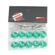 thumbnail image 5 of Arandelas De Guardabarros M6, Repuesto, Alta Confiabilidad, Kit De Decoración Del Compartimiento Del Motor Resistente, Color Verde, 5 of 5