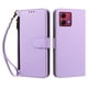 thumbnail image 1 of Funda Tipo Billetera para Motorola Moto G84 5G con Soporte y Bolsillo con Cierre Morado, 1 of 1