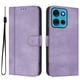 thumbnail image 1 of Funda Cartera para Motorola Moto G75 Protección 360° con Ranuras para Tarjetas y Soporte Morado, 1 of 6