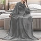 thumbnail image 1 of 1pc Wearable Blanket With Sleeves, Lightweight Wearable TV Throws For Indoor Living, 1 of 2