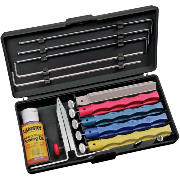 Sistema de afilado de cuchillos Lansky 5-Stone Ceramic LKCPR