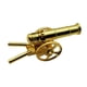 thumbnail image 4 of Modelo De Cañón Regalos Housing Decoration Ornament Metal Cannon With Wheels Gold, 4 of 5