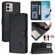 thumbnail image 5 of Funda tipo cartera FOXDOCK para Motorola Moto G Stylus 2023 5G con soporte, ranuras, RFID, diseño de gato, 5 of 5