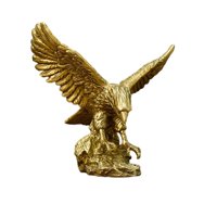 Magideal - Escultura De Águila De Resina, Colección De Artesanías, Adorno Creativo, Estatua Decorativa Moderna Para Decoración Del Hogar, Mesa De Café, Centro De , Medio