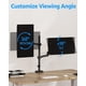 thumbnail image 5 of Soporte vertical doble para monitor MOUNTUP MU6012A para 2-8 kg, 32", 5 of 9