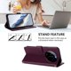 thumbnail image 4 of Xiaomi 17 Ultra Funda Billetera con Estampado de Gato, Morado Oscuro, 4 of 6