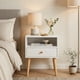 thumbnail image 1 of Velador Minimalista Moderno Con Cajón Home Design 60x40x30 Mate Blanco, 1 of 8