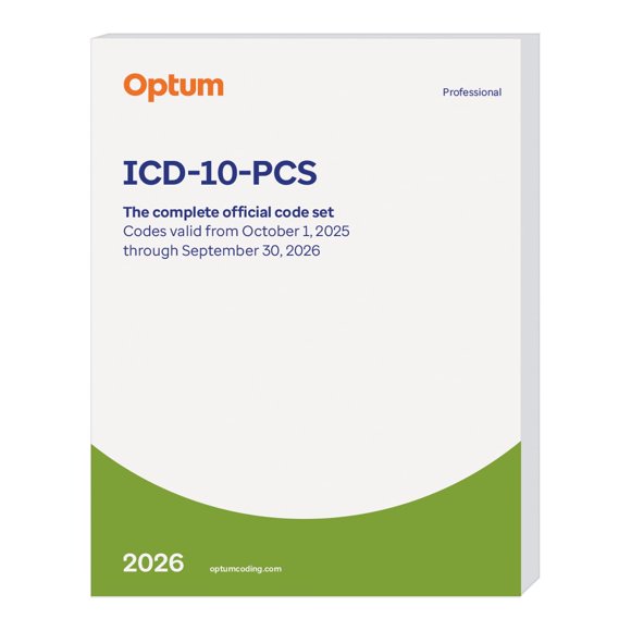 ICD-10-PCS Optum 2026 Profesional (Encuadernación flexible)