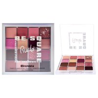 Rude Cosmetics - Pigmentos Y Sombras Prensadas Cuadradas - Brainy