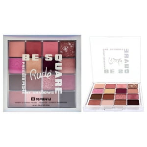 Rude Cosmetics - Pigmentos Y Sombras Prensadas Cuadradas - Brainy