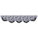 thumbnail image 1 of 1pc, Spooky Halloween Stove Towel - 19.69in x 78.74in Lace Spider Web Fireplace Cloak Scarf for Halloween Party Table Decoration and Indoor Decorations, 1 of 4