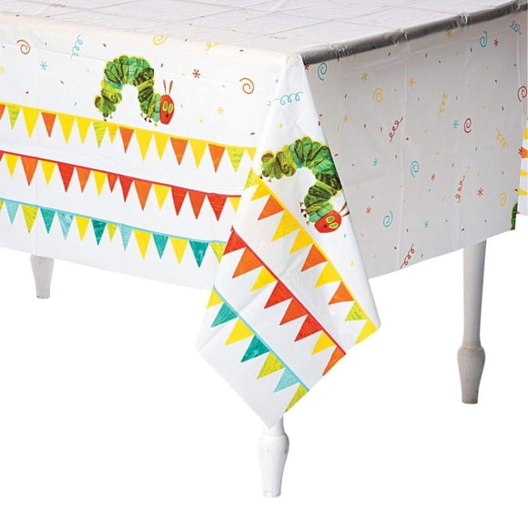 Mantel Eric Carle La oruga muy hambrienta 137x274cm