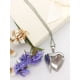 thumbnail image 2 of Cadena con dije Relicario corazon liso hipoalergenico, 2 of 3