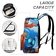 thumbnail image 4 of Cadetes Mecánicos-theme Backpack, Campus style schoolbag Bookbag with Adjustable Shoulder Straps And Large Zip Compartment, Unisex Travel Bags.42x30x15cm, 4 of 6