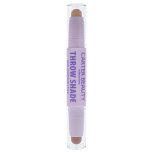 Carter Beauty - Barra De Contorno Throw Shade Duo - Light De Para Mujeres - 0,08 Oz De Maquillaje