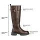 thumbnail image 4 of Bota Larga Mujer Eco Cuero Moda Antideslizante Weide CZY617, 4 of 6