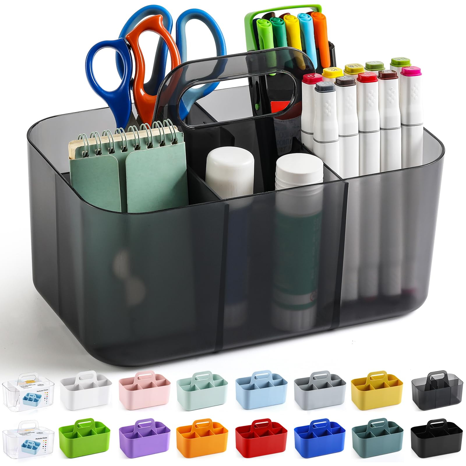 Organizador Multiusos Caddy Aozita 25x15x11 Cm 5 Compartimentos