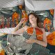 thumbnail image 4 of Kaiju No.8 Face on print Soft Bed Set Lightweight 3 Pieces Bedding Sets for All Season Comforter Set Easy Care, 4 of 5