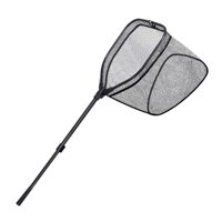 Magideal - Red De Aterrizaje Para Peces, Red Portátil Para Peces, Mango Largo, Agarre Antideslizante, Poste Telescópico Para Hombres Y Mujeres, Agua Salada, Agua