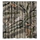 thumbnail image 1 of Cortina de ducha con diseño de árbol de camuflaje, juego de cortinas de baño con ganchos, tamaño 66 x 72 pulgadas, 1 of 3