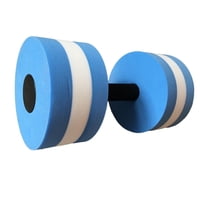 Magideal - Barra Con Mancuernas Acuáticas, Barra Acuática De Agua Para Adultos Y Niños, Barra De Natación, Resistencia A La Piscina, Deportes Acuáticos, Mancuern Azul