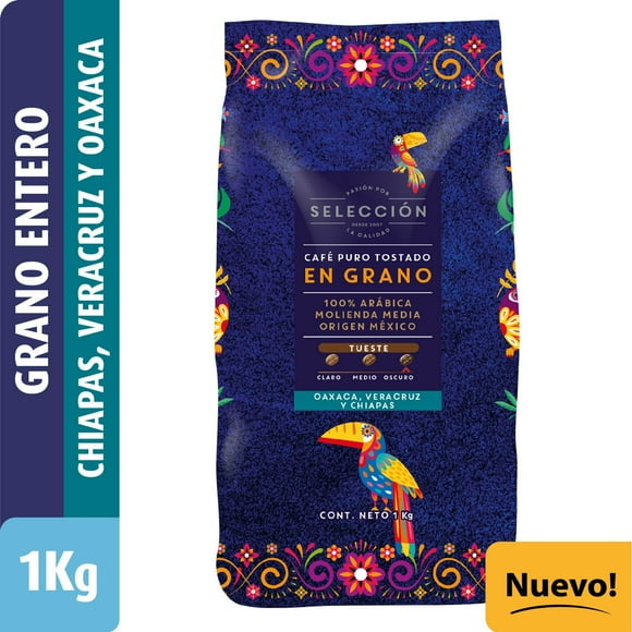 Café Grano Entero Blend Bolsa, 1 kg