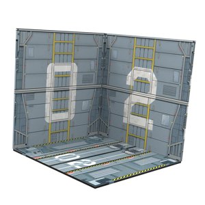 Bothyi - Fondo De Almacenamiento De Diseño De Fondo A Escala 1/12 Para Figuras De Acción Diecast Car Style A