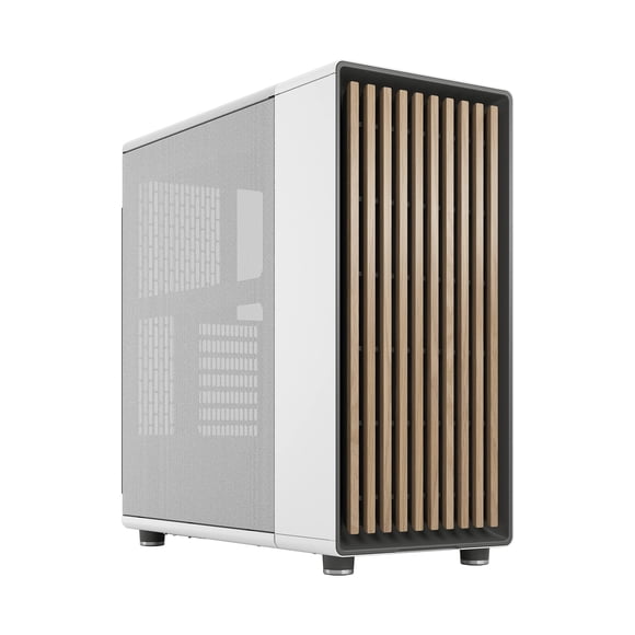Funda para juegos de PC Fractal Design North Chalk White ATX Airflow