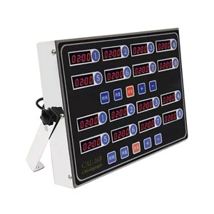 Magideal - Temporizador De Cocina Digital Multicanal, Herramienta De Cocina, Temporizadores Profesionales Para Restaurante, Temporizador De Cocina Comercial Para 16 Canales