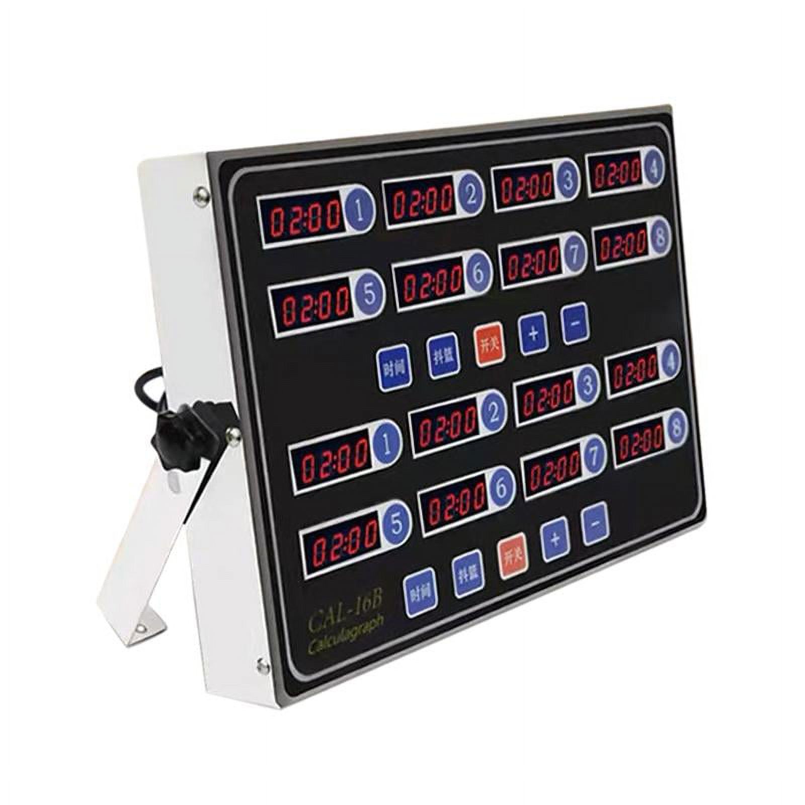 Magideal - Temporizador De Cocina Digital Multicanal, Herramienta De Cocina, Temporizadores Profesionales Para Restaurante, Temporizador De Cocina Comercial Para 16 Canales