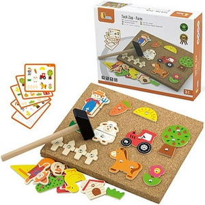 Viga - Juguete Madera Martillar Granja